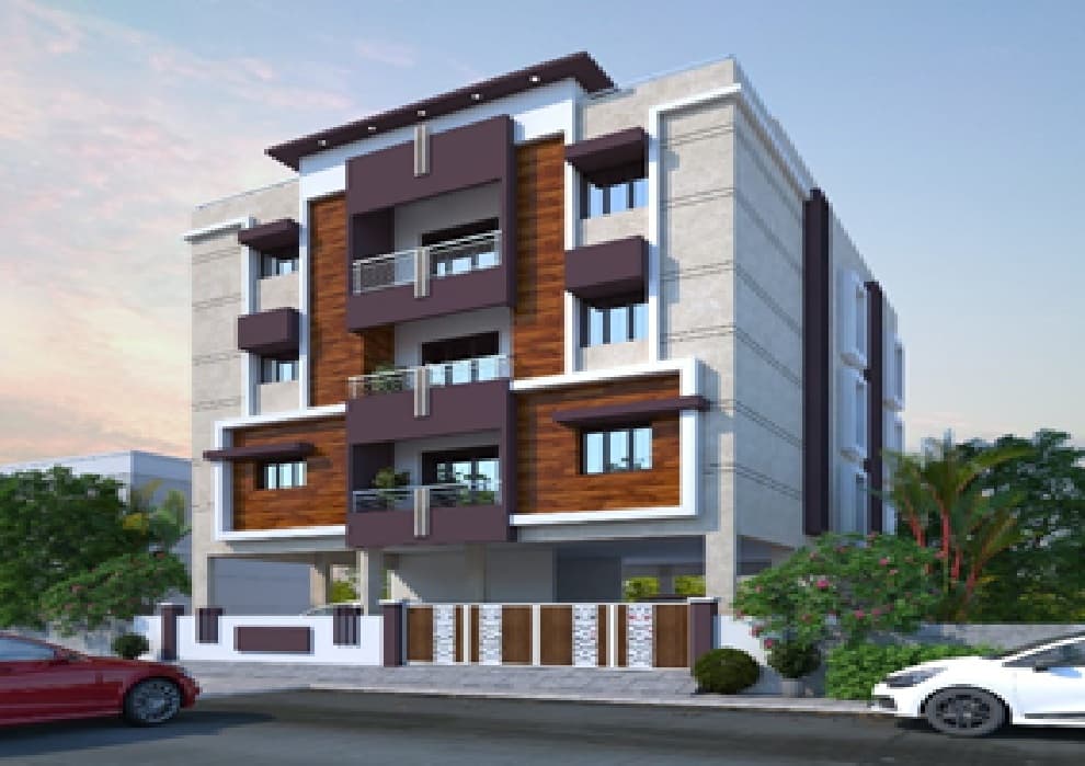 Residential Flats - Residential construction project by Delphin Associates in T. Nagar, West Mambalam, Kolathur