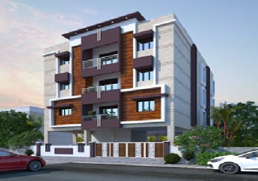 Residential Flats - T. Nagar - Residential construction project by Delphin Associates in T. Nagar, Chennai